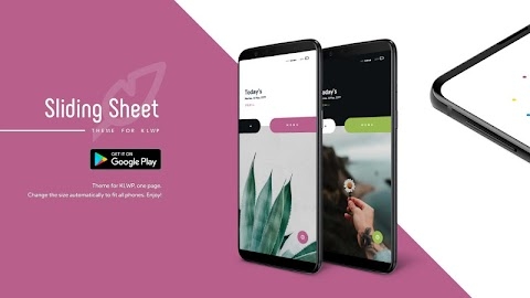 Sliding Sheet for KLWP Mod Apk