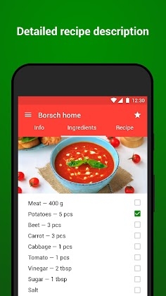 Download Recipes with photo from Smachno Mod Apk
