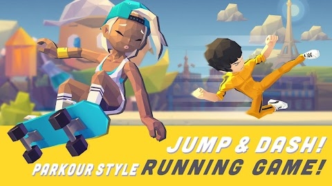 Smashing Rush : Parkour Action Run Game Mod Apk
