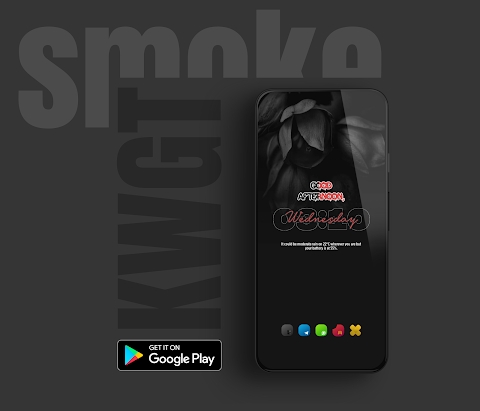 Download Smoke kwgt Mod Apk