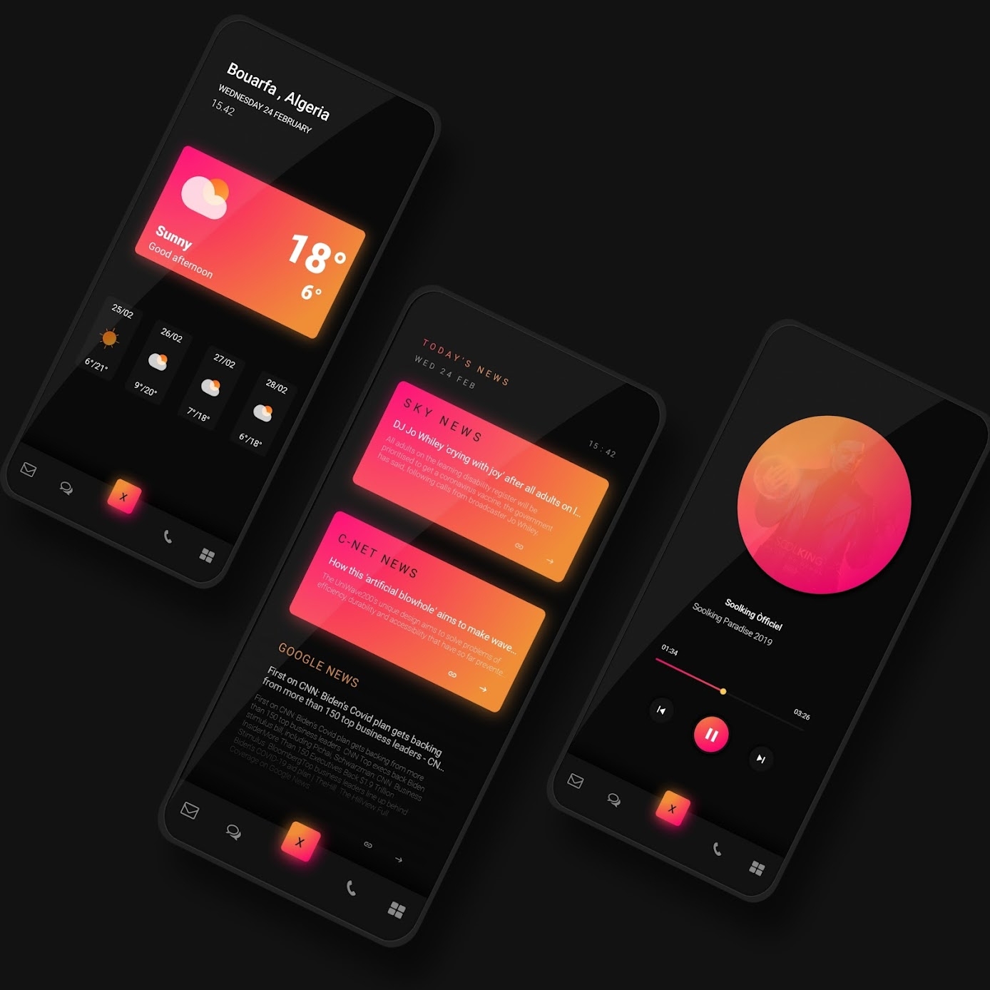 Download Smoke klwp Mod Apk