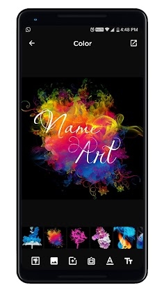 Smoke Name Art Maker Mod Apk