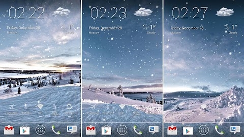 Download Snowfall 360° Live Wallpaper Mod Apk