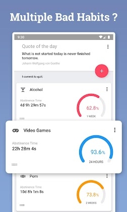 Quitzilla: Sobriety Counter & Bad Habits Mod Apk