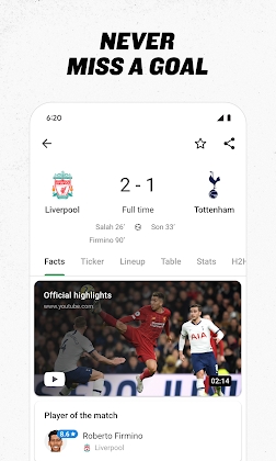 Download FotMob - Soccer Live Scores Mod Apk