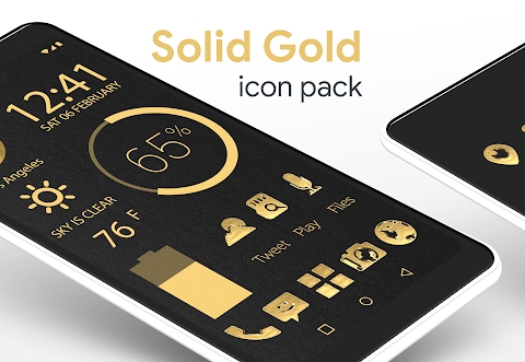 Solid Gold Pro – Icon Pack Mod Apk 3.3.6 Patched
