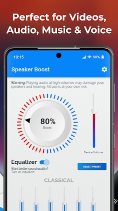 Download Speaker Boost: Volume Booster & Sound Amplifier 3D Mod Apk