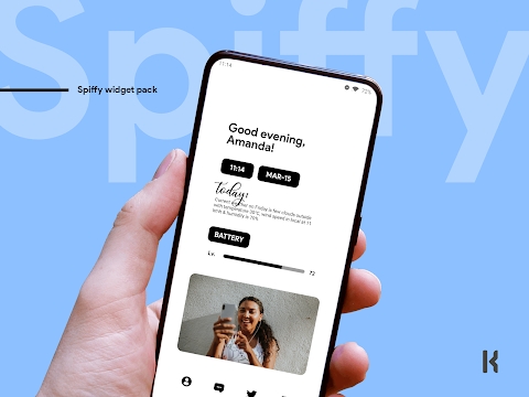 Download Spiffy kwgt Mod Apk
