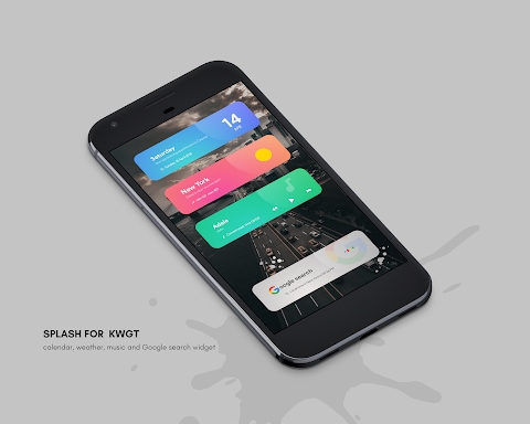 Download Splash for KWGT Mod Apk