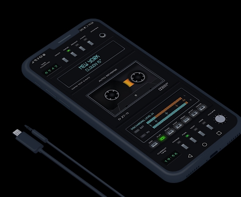 Download Stereo Deck KLWP Theme Mod Apk