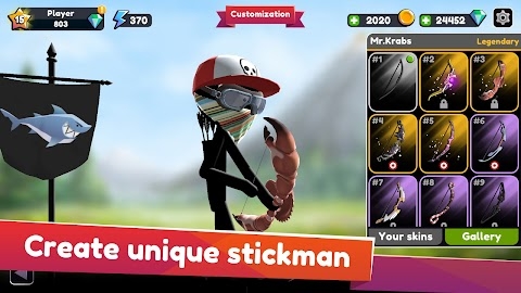 Download Stickman Archer online Mod Apk