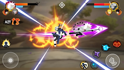 Download Stickman Ninja - 3v3 Battle Arena Mod Apk