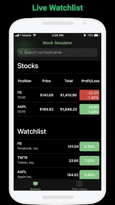 Download StockMarketSim - Stock Market Simulator Mod Apk