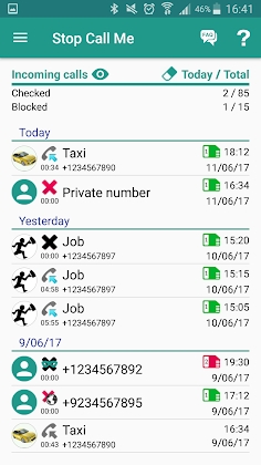 Stop Calling Me - Call Blocker Mod Apk