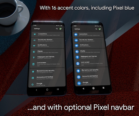Download aospUI Gray, Substratum Dark theme+Samsung,Synergy Mod Apk