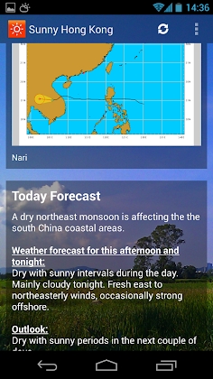 Download Sunny HK -Weather&Clock Widget Mod Apk