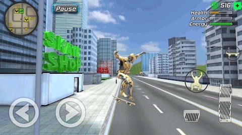 Super Crime Steel War Hero Iron Flying Mech Robot Mod Apk