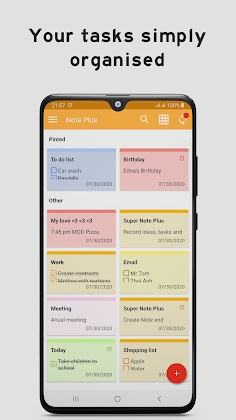 Note Plus - Notepad, Checklist Mod Apk