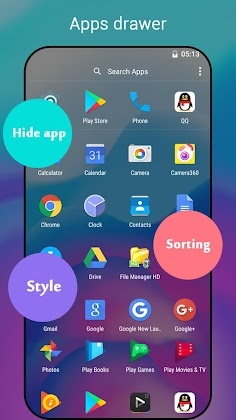 Download Super P Launcher for P 9.0 launcher, theme Mod Apk