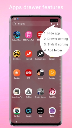 Download Super S10 Launcher for Galaxy S8/S9/S10/J launcher Mod Apk