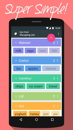 Super Simple Shopping List Mod Apk