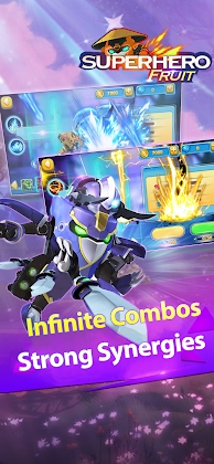 Superhero Fruit: Robot Fight Mod Apk