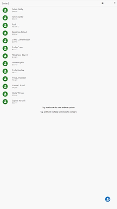 SwimE - swim entries, swim times, swim comparison Mod Apk