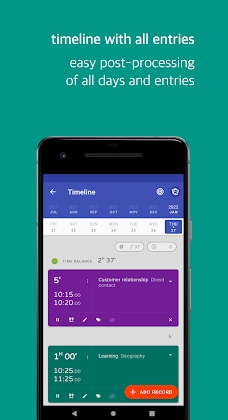 Download Swipetimes › Time tracker Mod Apk