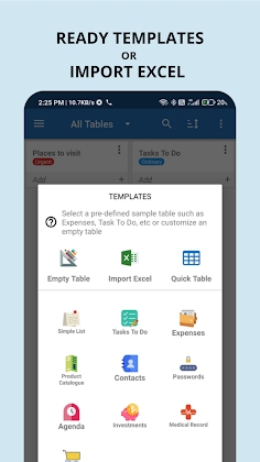 Download Table Notes - Pocket database & spreadsheet editor Mod Apk
