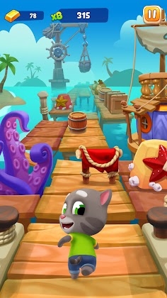 Talking Tom Gold Run 2 Mod Apk