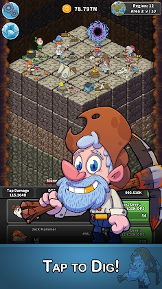 Download Tap Tap Dig - Idle Clicker Game Mod Apk