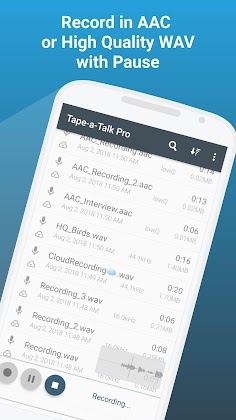 Tape-a-Talk Pro Voice Recorder Mod Apk