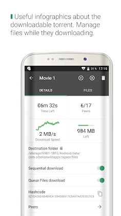 Download Tapeer - Torrent Video Client. Mod Apk
