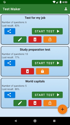 Test Maker: create test Mod Apk