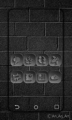THA_BLACK-paid - icon pack Mod Apk