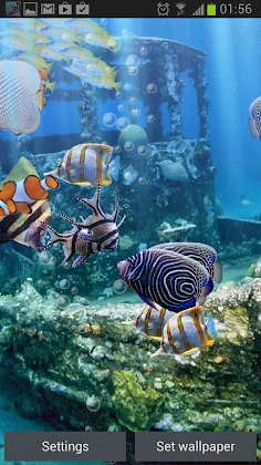 Download The real aquarium - Live Wallpaper Mod Apk