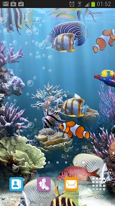 The real aquarium - Live Wallpaper Mod Apk