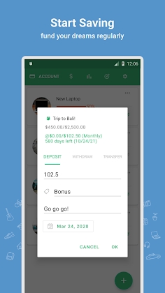 Download Thriv - Savings Goal Tracker Mod Apk