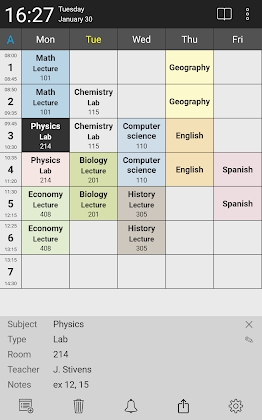 Download Timetable - planner for school Mod Apk