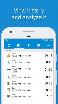Download TimeTrack - Personal Tracker Mod Apk