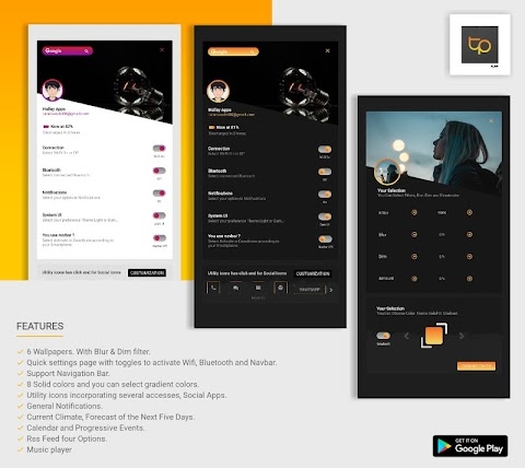 Download Total Performance UI Klwp/Kustom Mod Apk