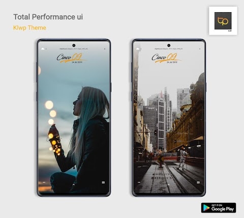 Total Performance UI Klwp/Kustom Mod Apk