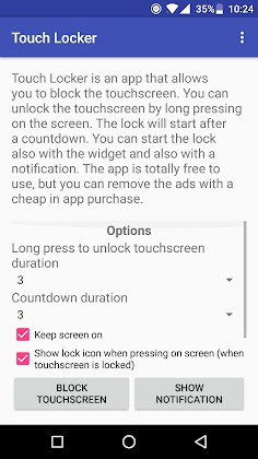 Touch Locker - touch lock app Mod Apk