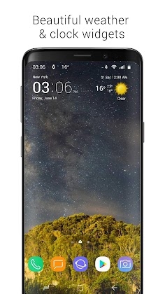 Transparent clock weather Pro Mod Apk