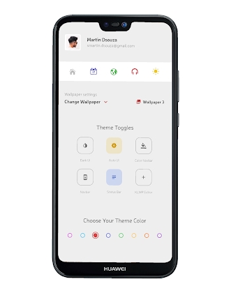 Download TREND UI for KLWP Mod Apk