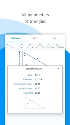 Download Triangle Calculator & Taper Degree Calculator Mod Apk