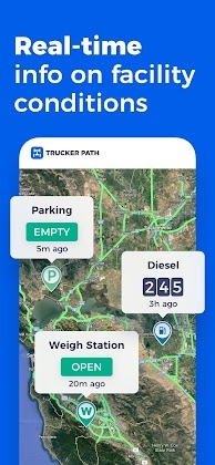 Download Trucker Path: Truck GPS Truck Stops Weigh Stations Mod Apk