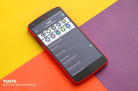 Download TUFFS Notification Shortcuts Mod Apk
