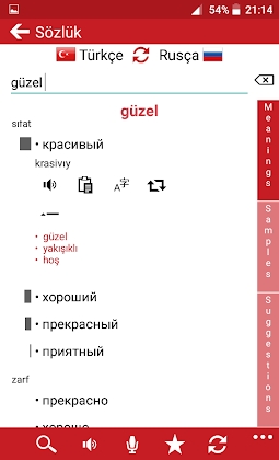 Download Turkish - Russian : Dictionary & Education Mod Apk