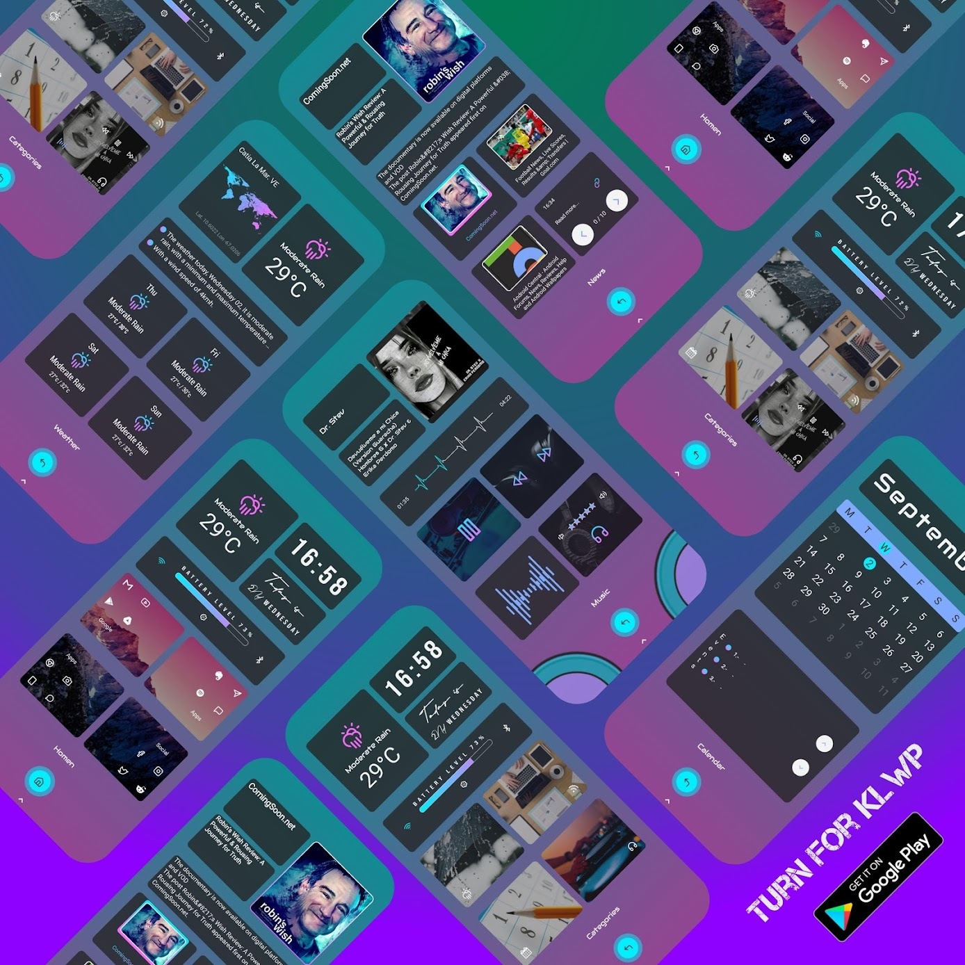 Download Turn for Klwp Mod Apk
